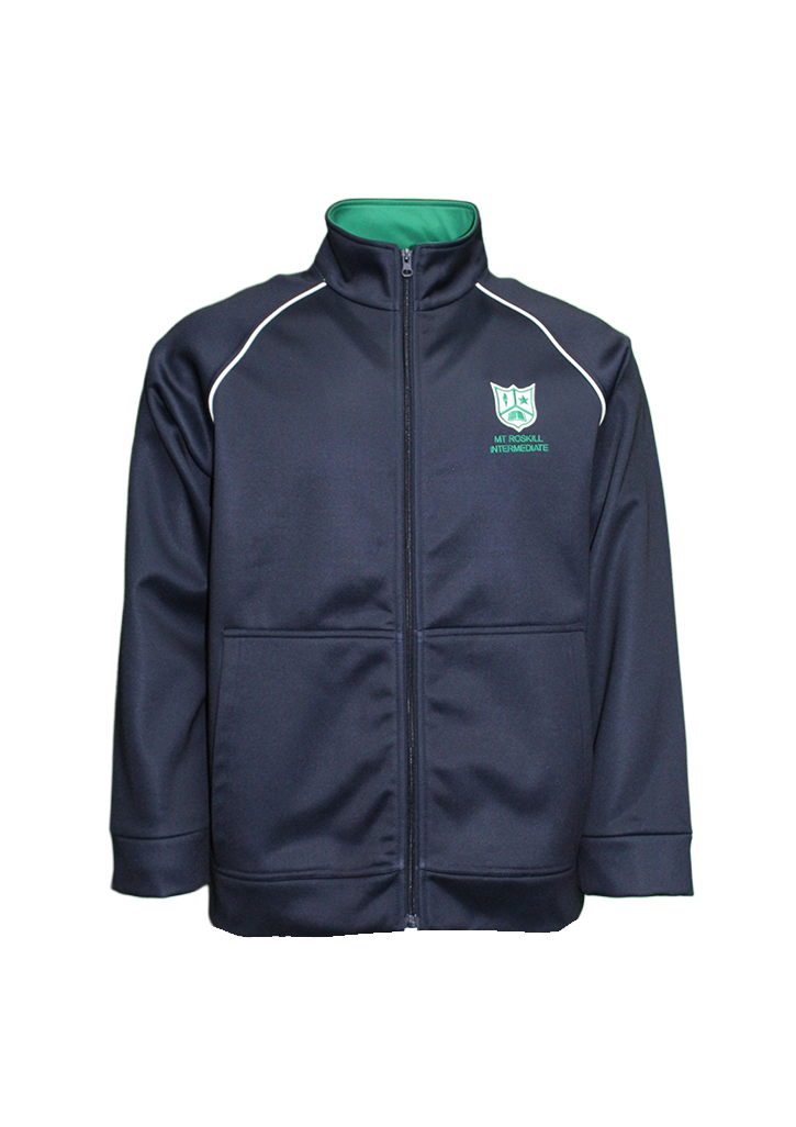 Mt Roskill Intermediate Fleece Navy/Green