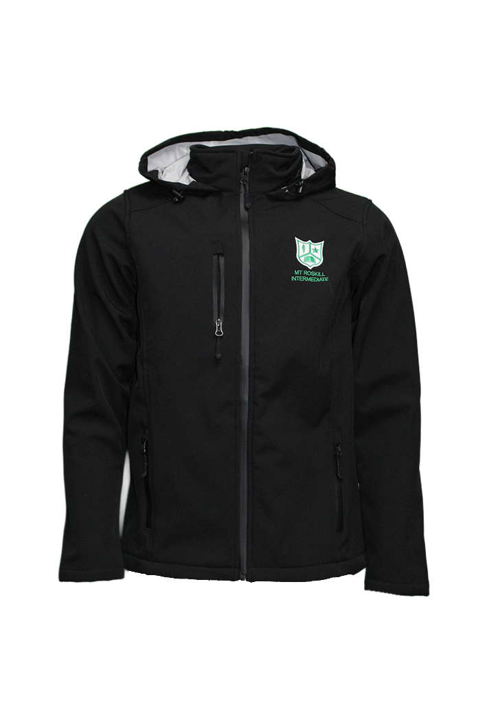Mt Roskill Intermediate Softshell Jacket Black